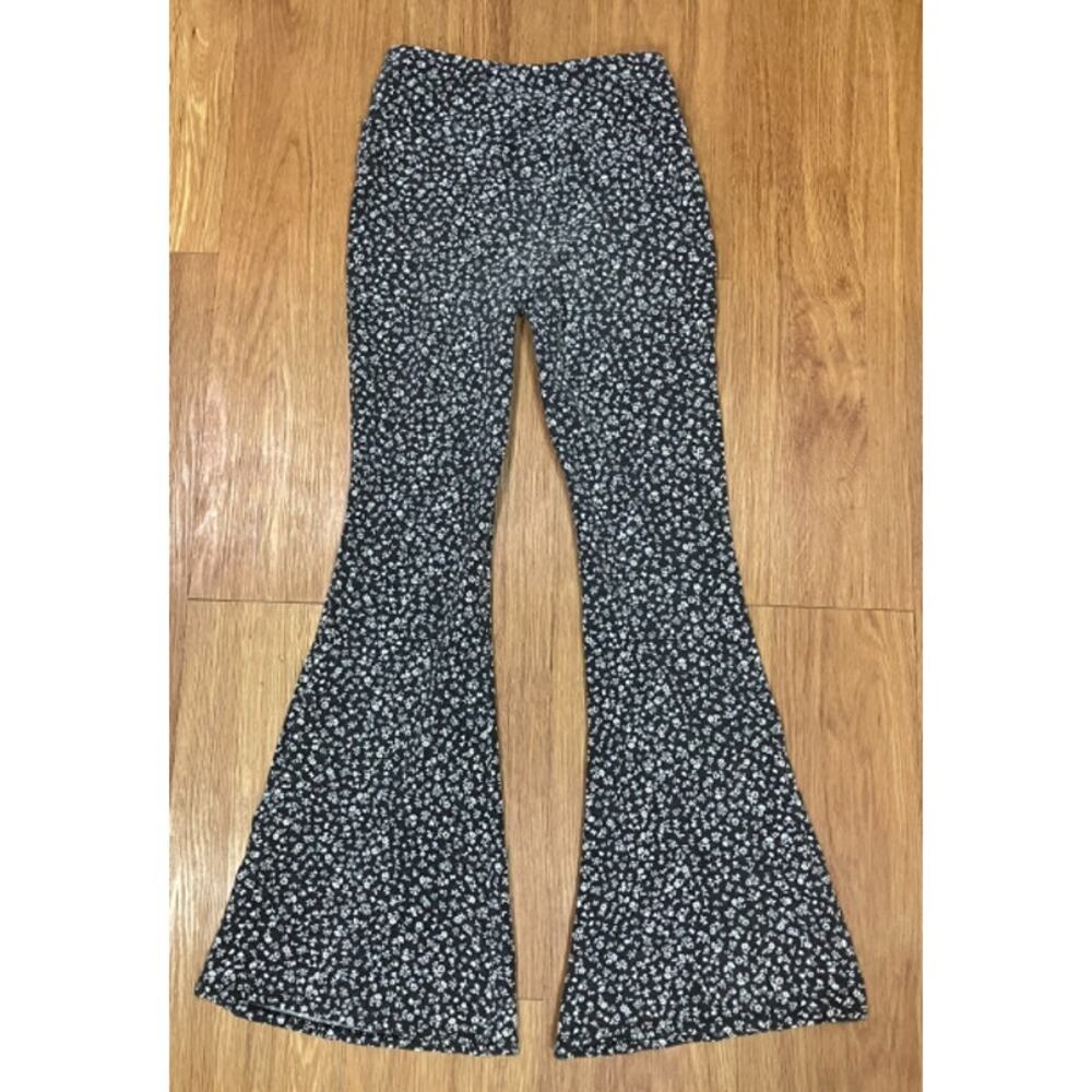SO Sonoma Girls Floral Print Flare Leggings Size M(8)